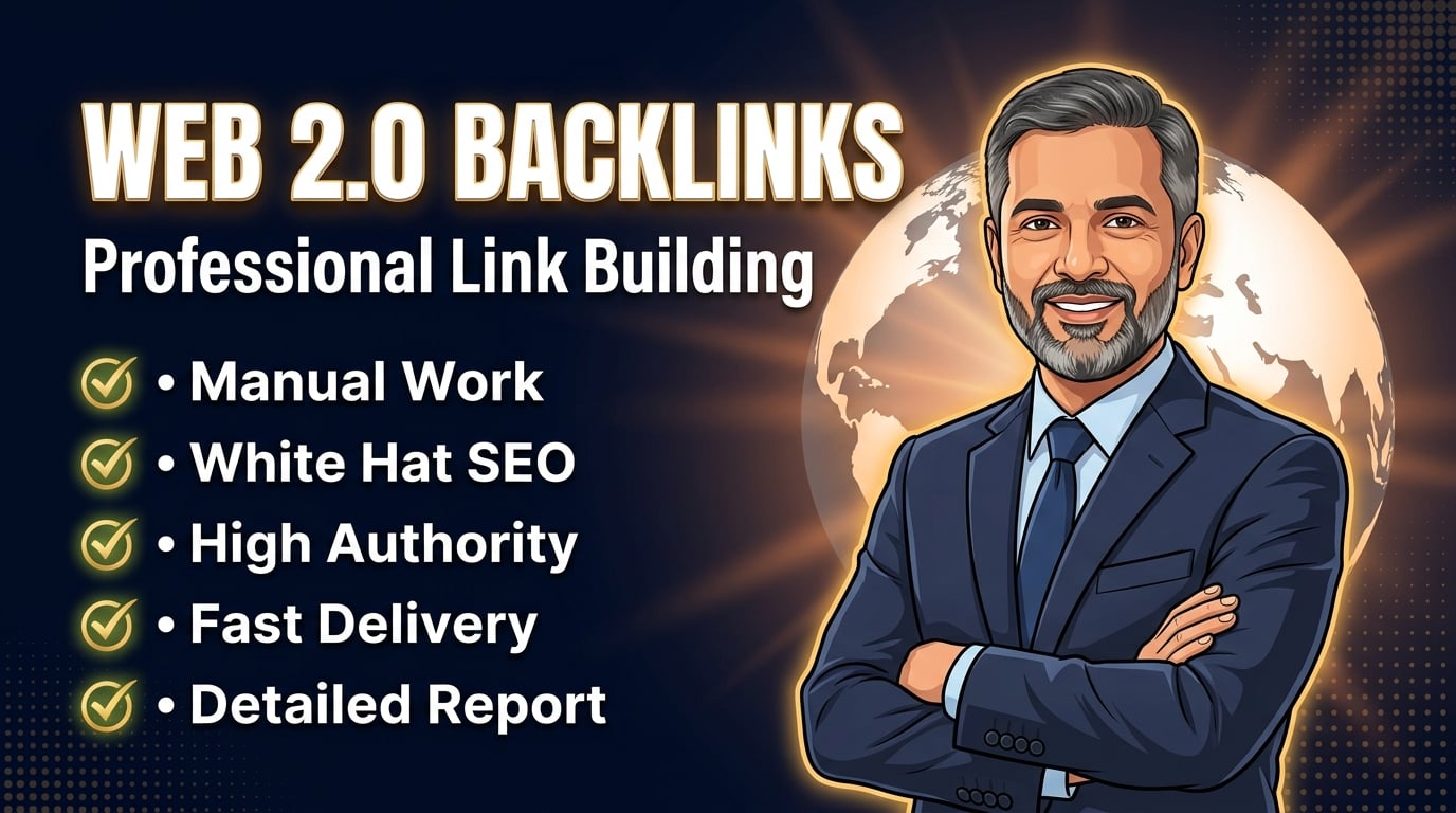 I Will Build 50 Web 2.0 Dofollow Backlinks to Boost Y...