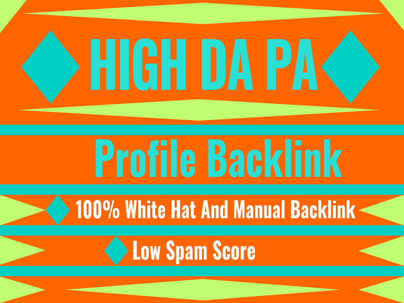 500 Dofollow high quality pr9, profile backlinks, DA PA 60+ low spam score, white hat link building