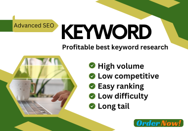 Professional Keyword Research and Profitable Keyword ...