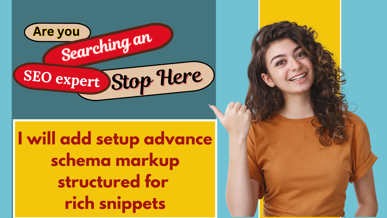 I will add setup advance schema markup structured dat...