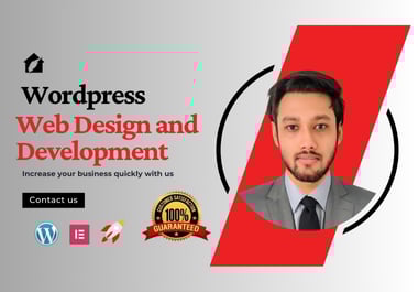 I will build responsive wordpress website and fix you...