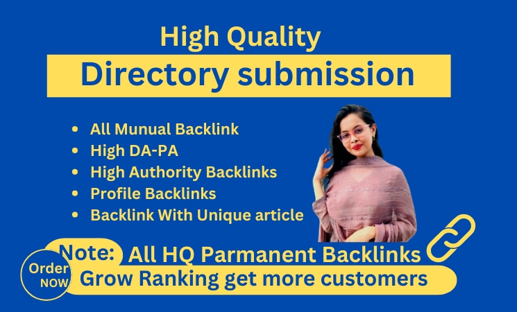 I Will do SEO backlinks with high authority approved ...