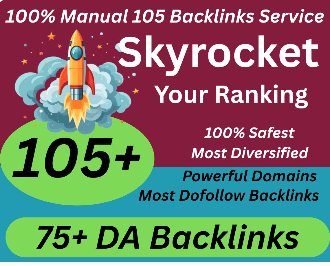 105+ UNIQUE Manual PR9 Profile Creation Backlinks DA 75+ Safe SEO Increase your Website