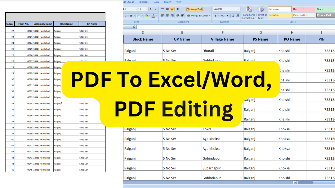 I will do File conversion Fillable form Pdf conversion Pdf edit 
