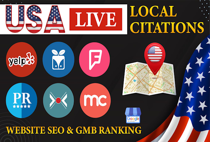 I will do 100 manual USA local citations for local SEO and Google Maps ranking