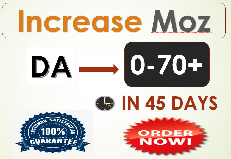 I will increase domain authority 35 moz da in 20 days