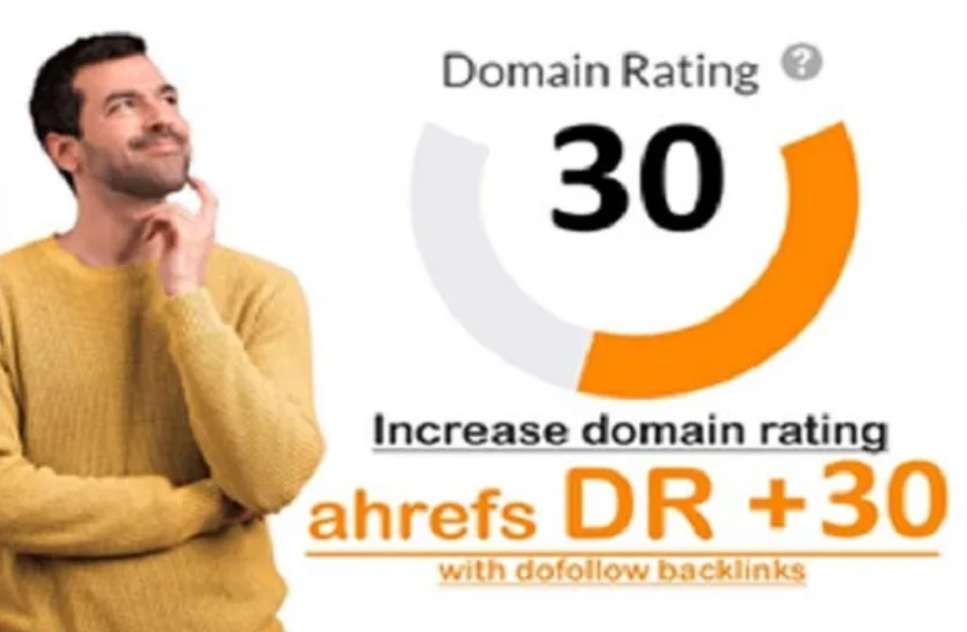 Increase ahrefs DR 30+ Domain Rating with guaranteed ...