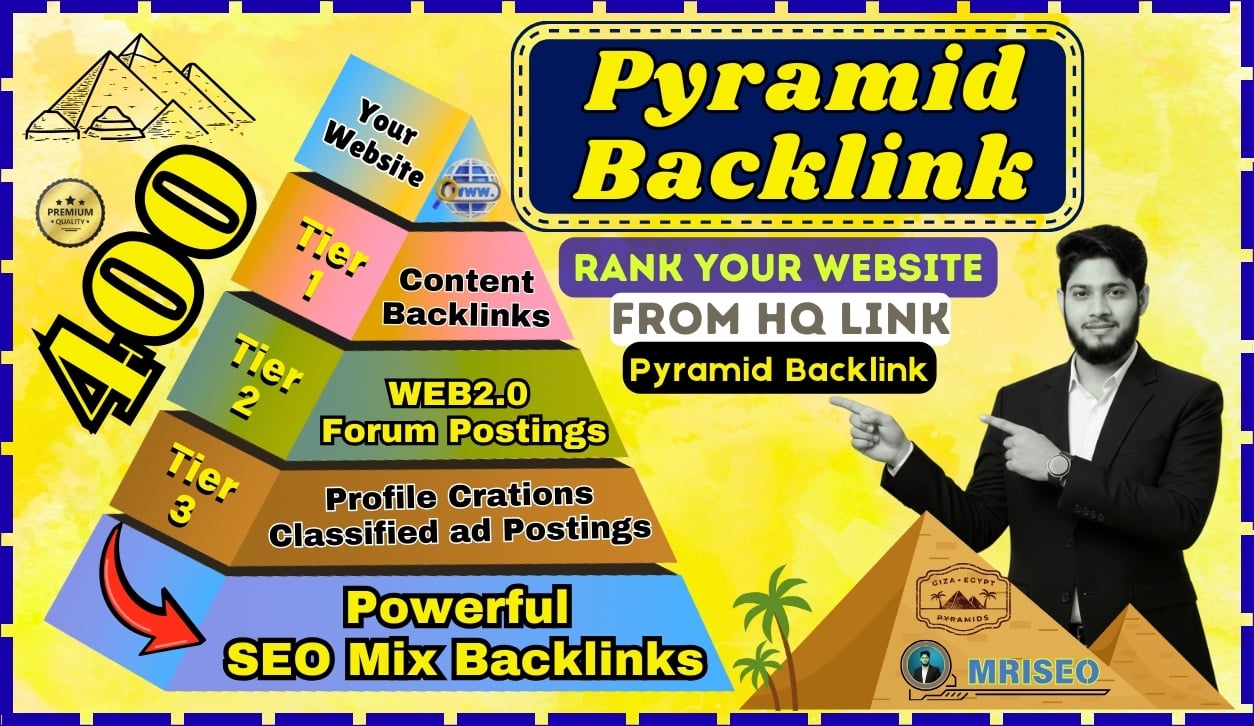 Rank Your Websites SEO with Powerful Link Pyramid Bac...