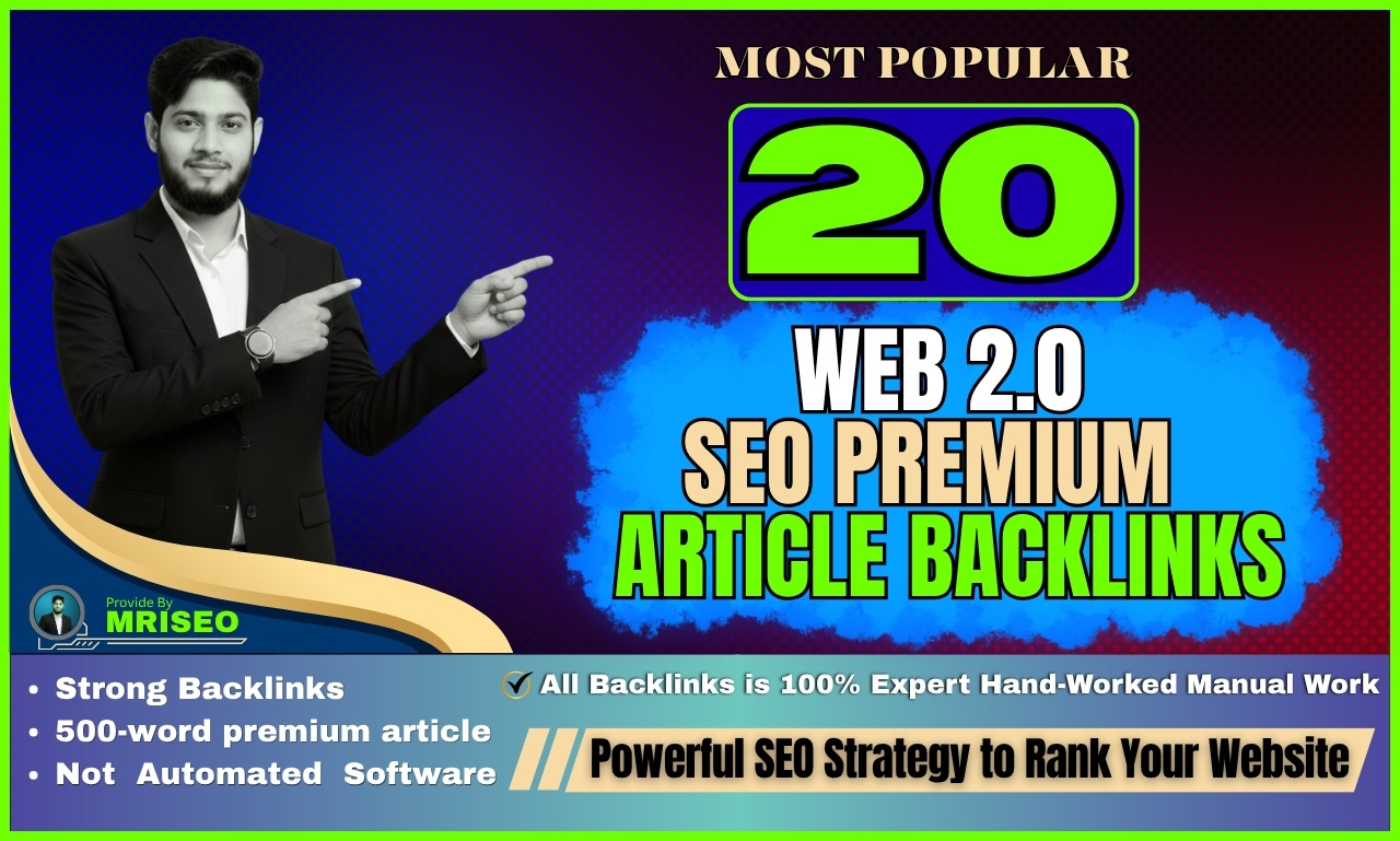 I Will Provide Web 2.0 Link Building Services to Impr...