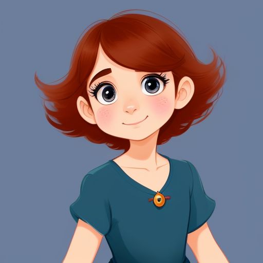 I will create a cartoon character based on your description