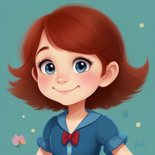 I will create a cartoon character based on your description