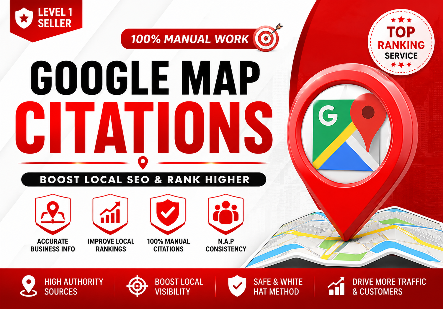 Top Create 20 Accurate Google Map Citations for Local SEO