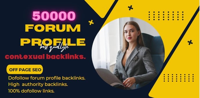  build manually 200 forum profile backlinks 