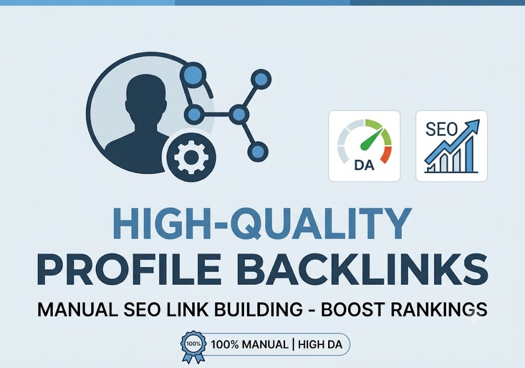 I will do high quality profile backlinks link building for Google top ranking