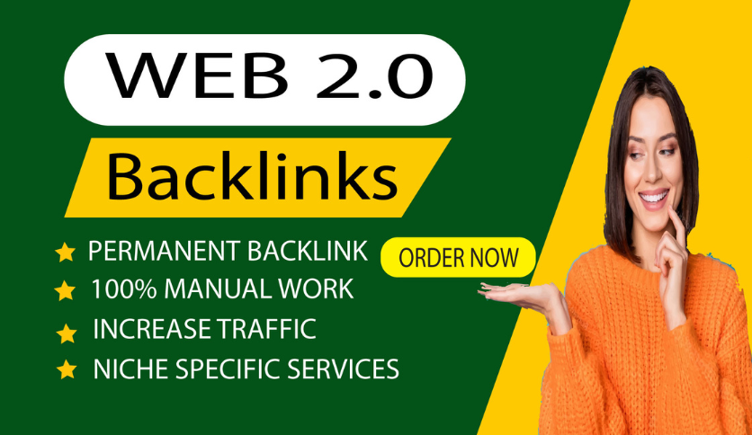 I Will Build 180 High DA PA Manual DoFollow Web 2.0 Backlinks for SEO