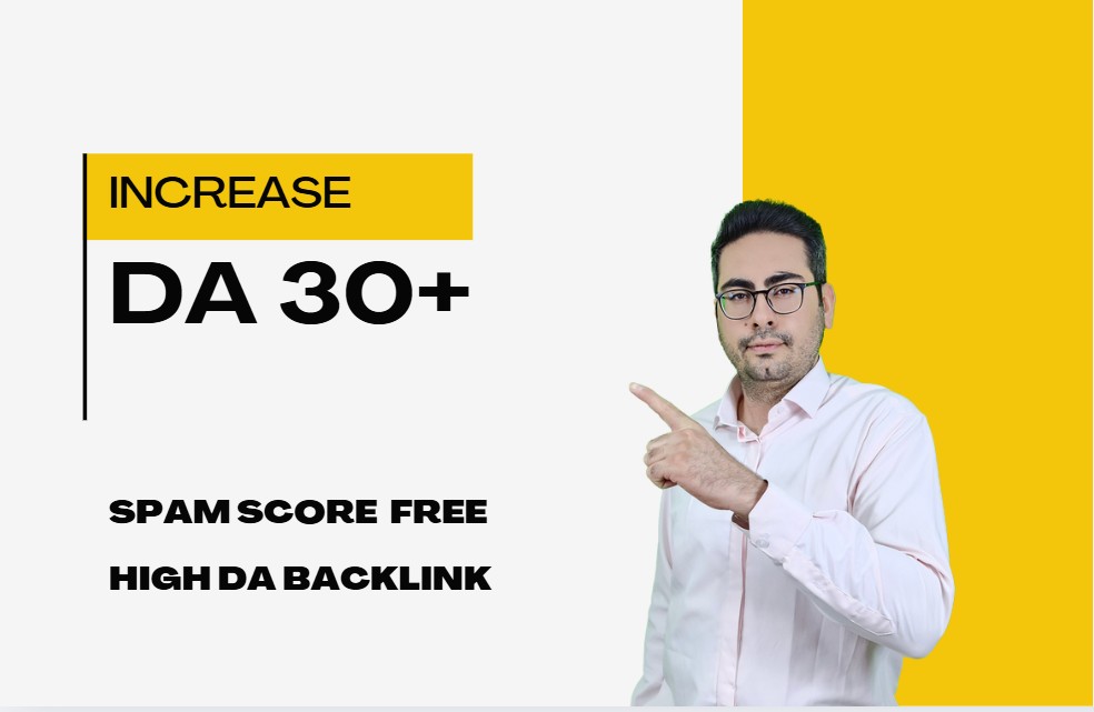 I will increase domain authority moz da 30 plus pa 30...