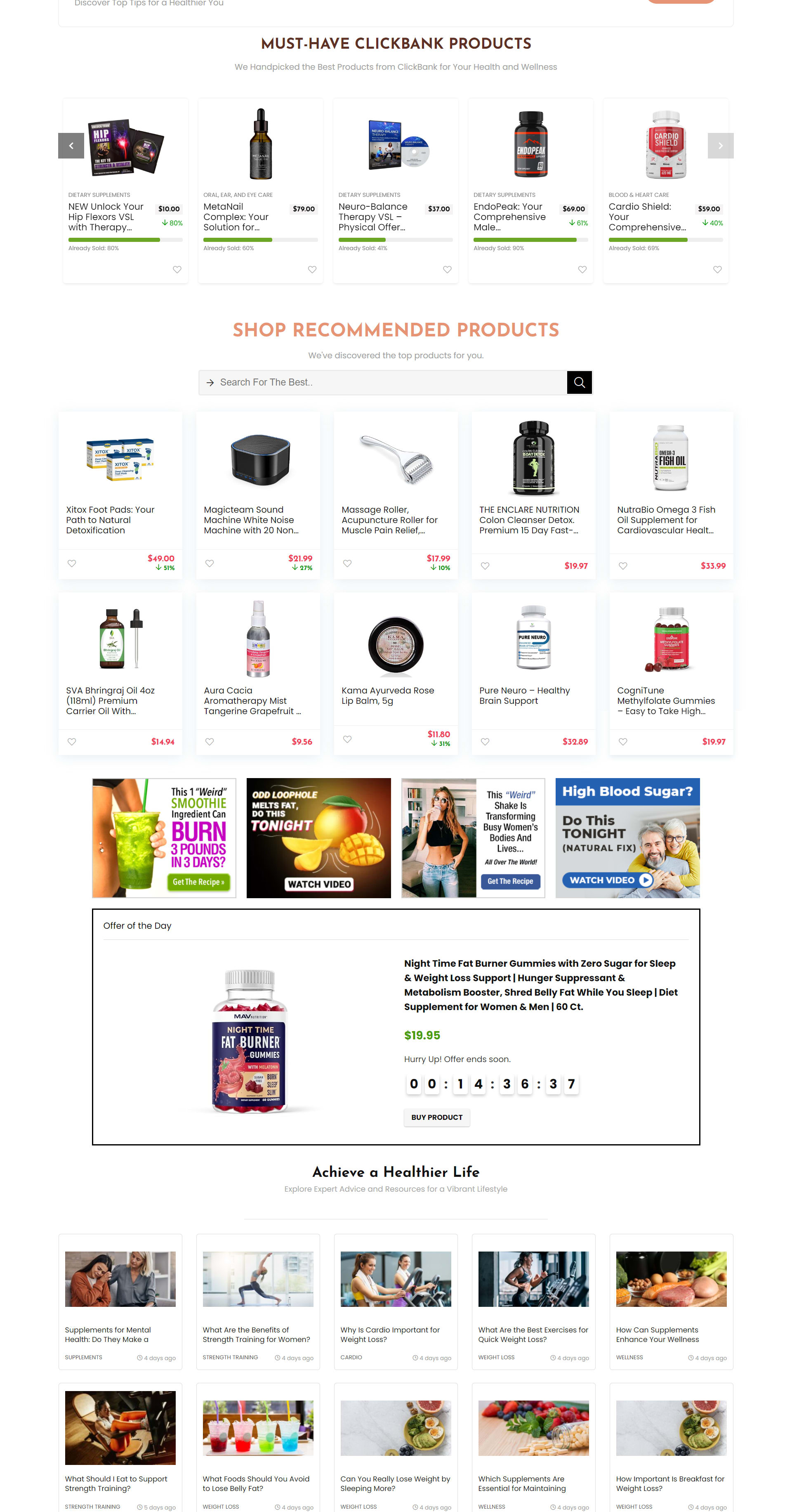 Complete Automatic Amz Affiliate Website With Autoblog & 3000+ Products