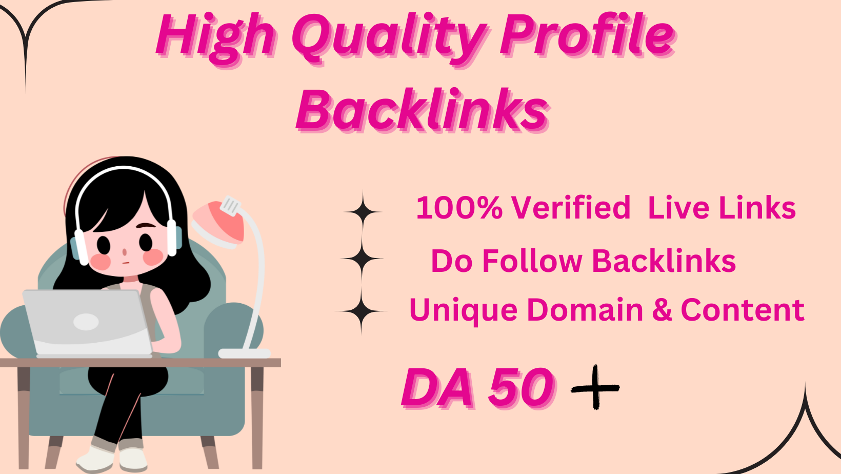  I will do Profile Backlink 50+ site on your brand