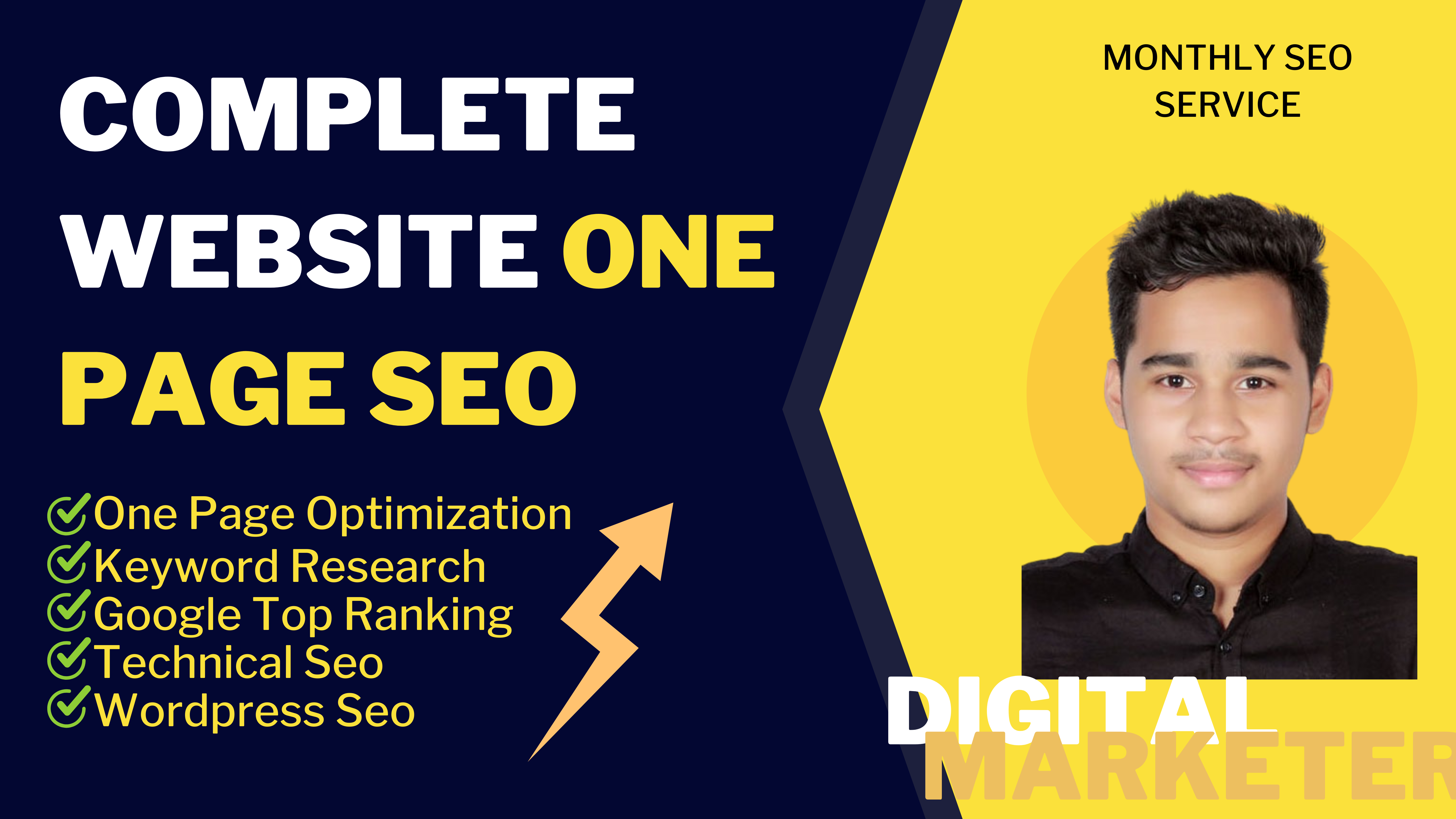 Complete on-page SEO 10 page + Research 10 Keywords