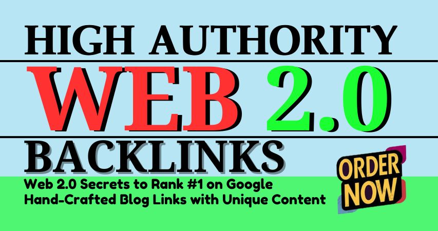 High Authority 8 Web 2.0 Links to Boost Your Website's Ranking