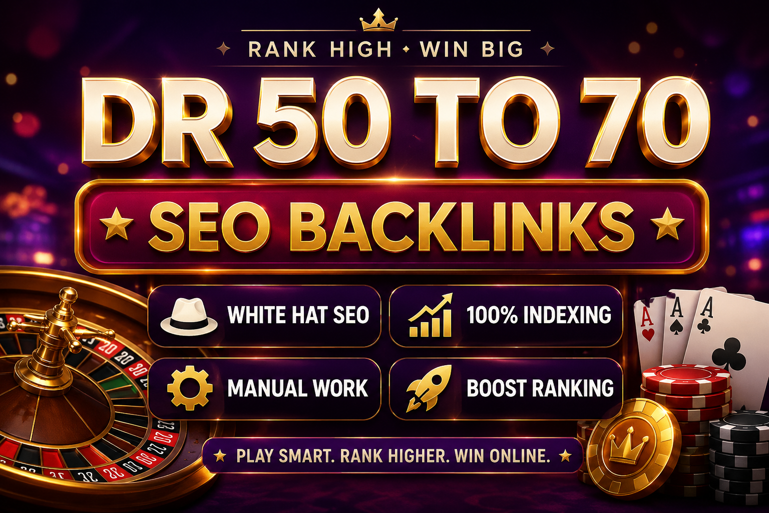 Build 50 Unique Permanent Backlinks DR 50+ Sites to B...