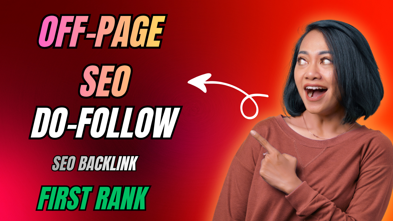 Off-Page 200 SEO Service manual work and first rank