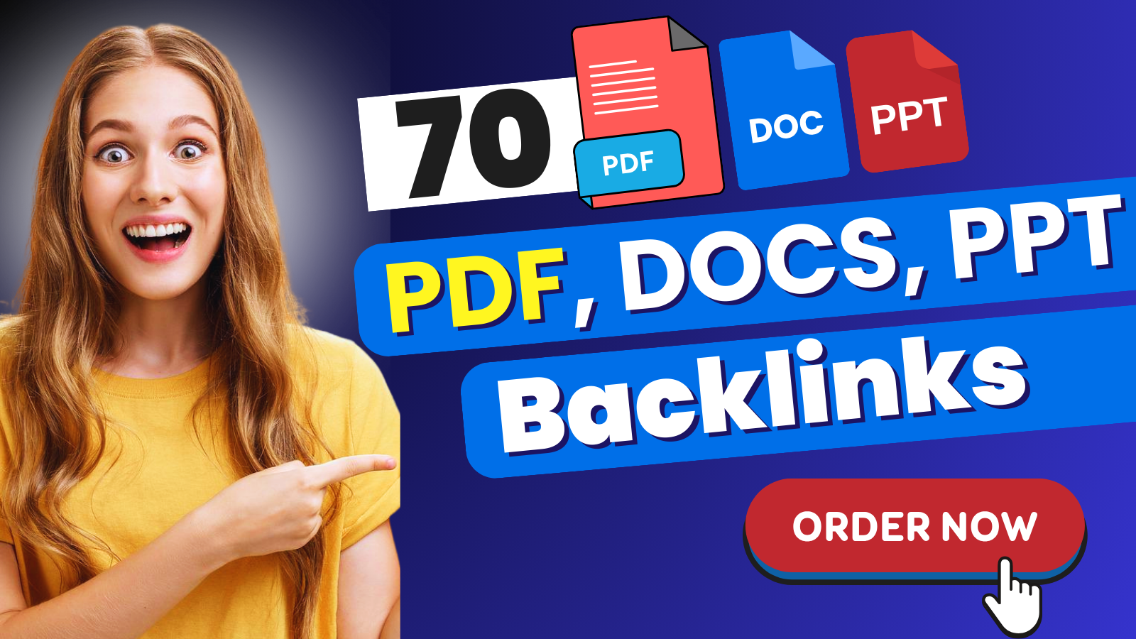 70 Manual Doc, PPT, PDF Submission Backlinks Servic...