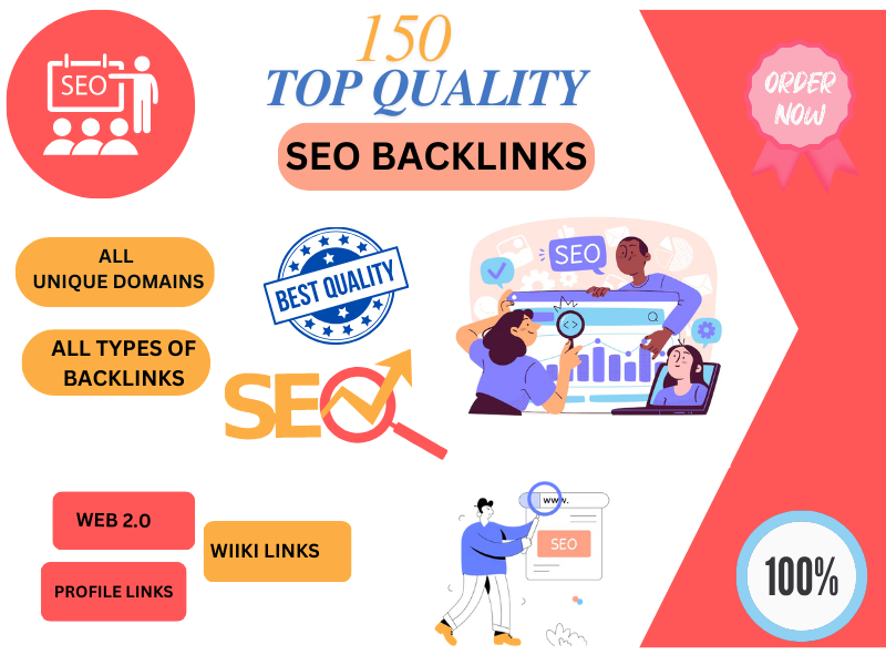 Get 150 High Authority Profile Backlinks DA 50-100 fo...