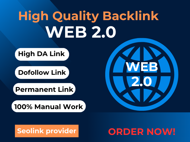 I will build 150 high-quality Web 2.0 backlinks to boost your website ranking 