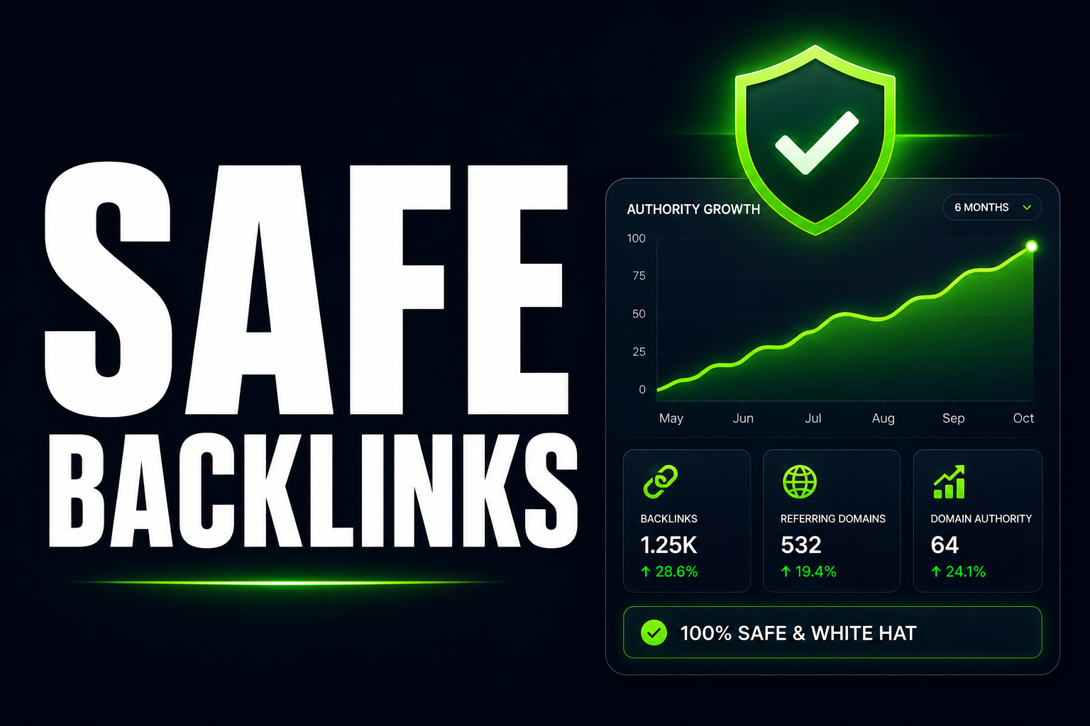 I will build safe manual contextual backlinks for SEO authority growth
