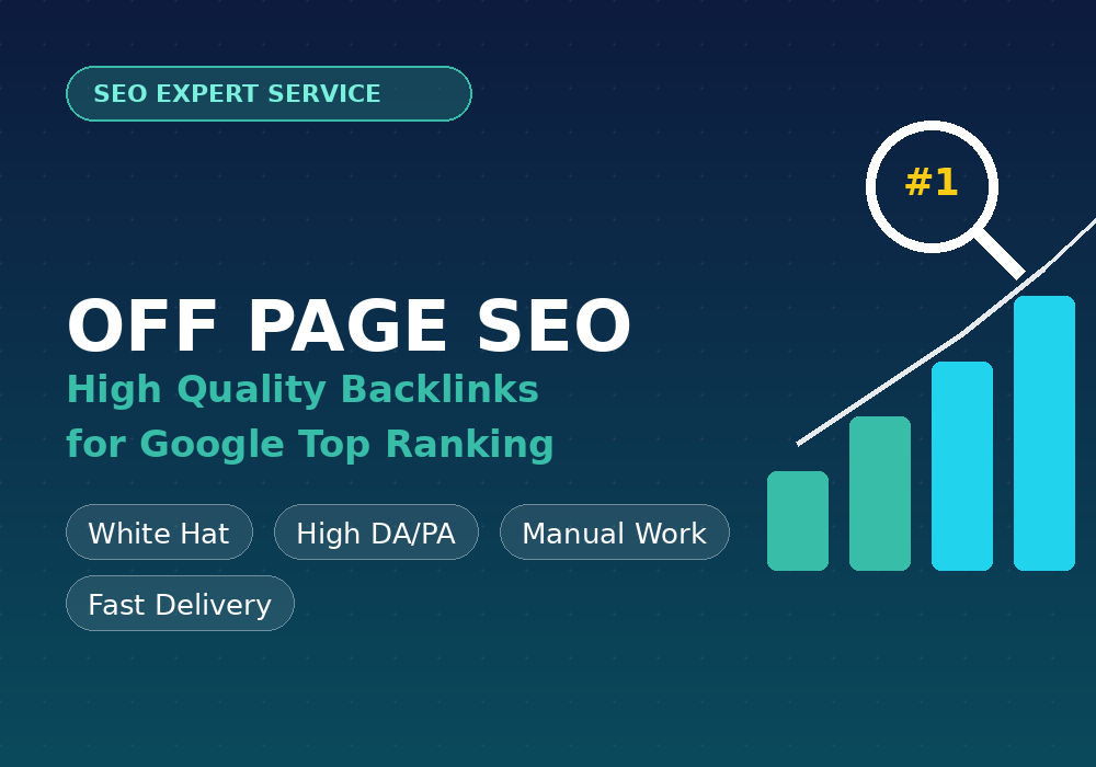 I Will Do Complete Off Page SEO With High Quality Backlinks For Google Ranking