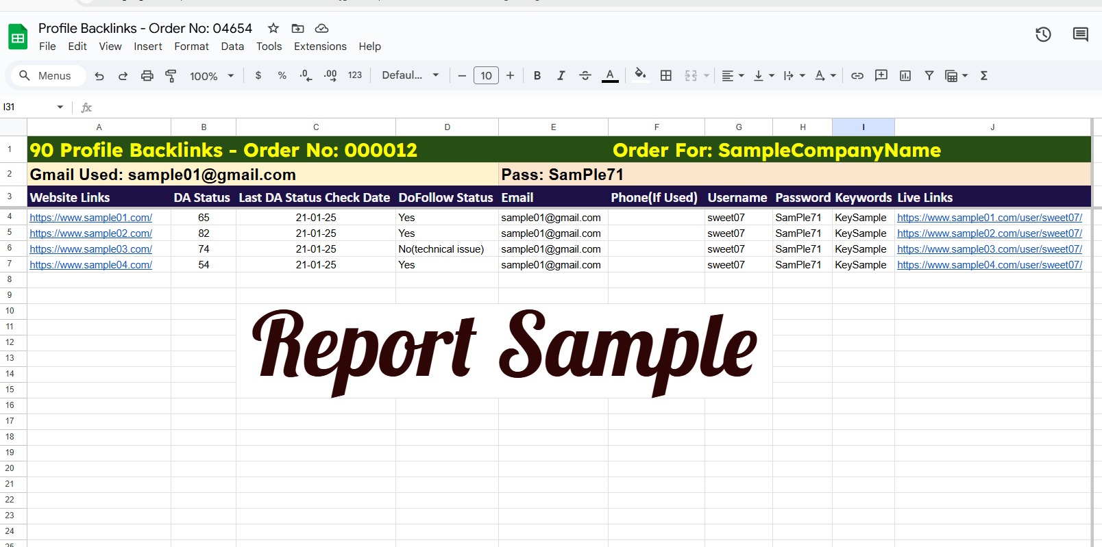 90 High-Quality DA50 Plus Dofollow Profile Backlinks
