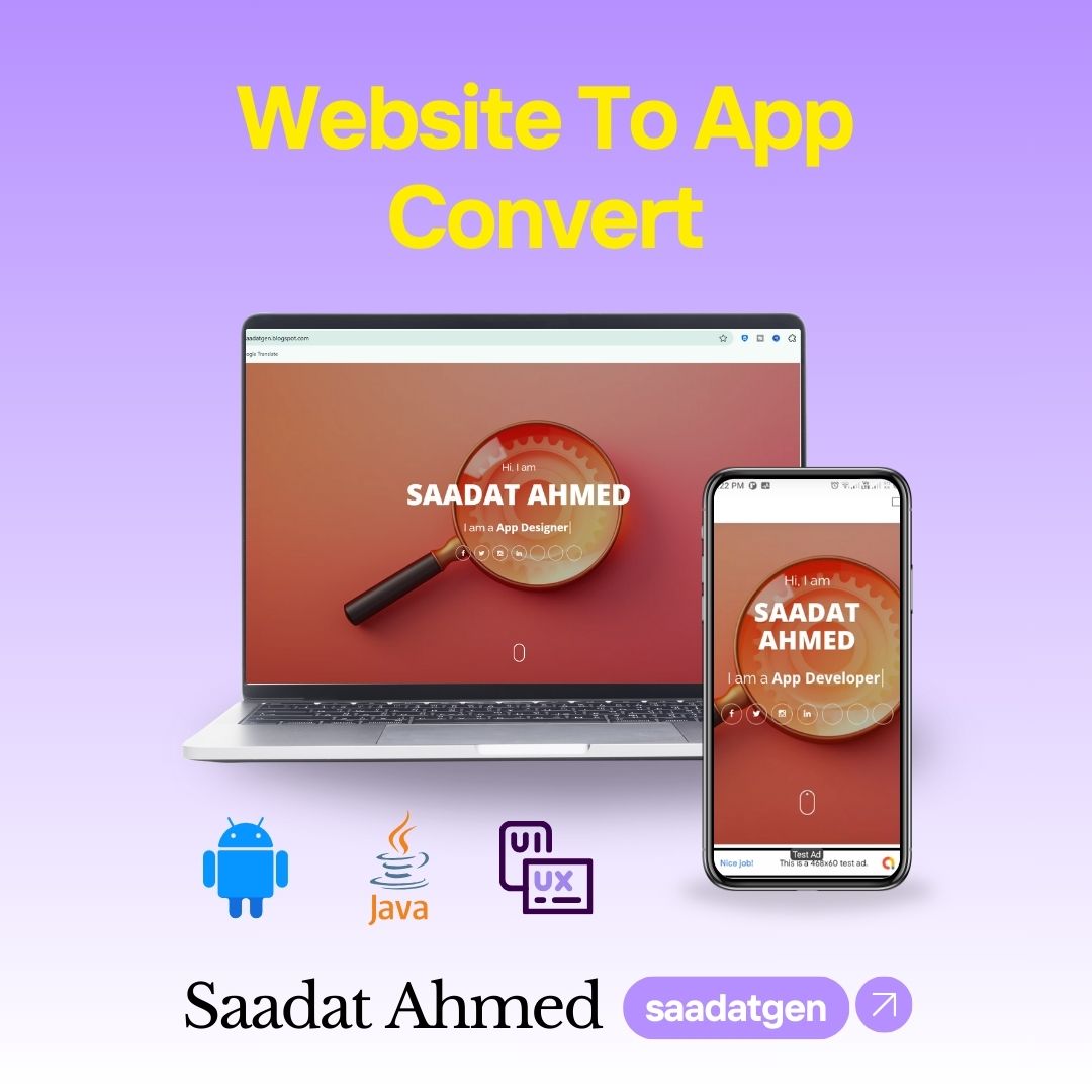 Convert website to an Android App