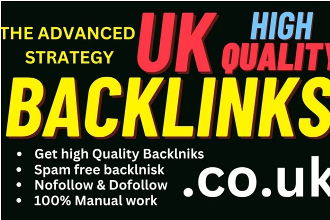 50 Backlinks from UK, USA Do follow permanent links,...