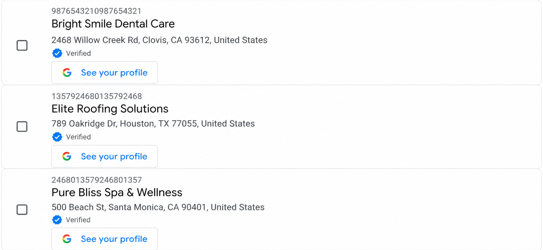 I will Provide verified google my business listing for your business