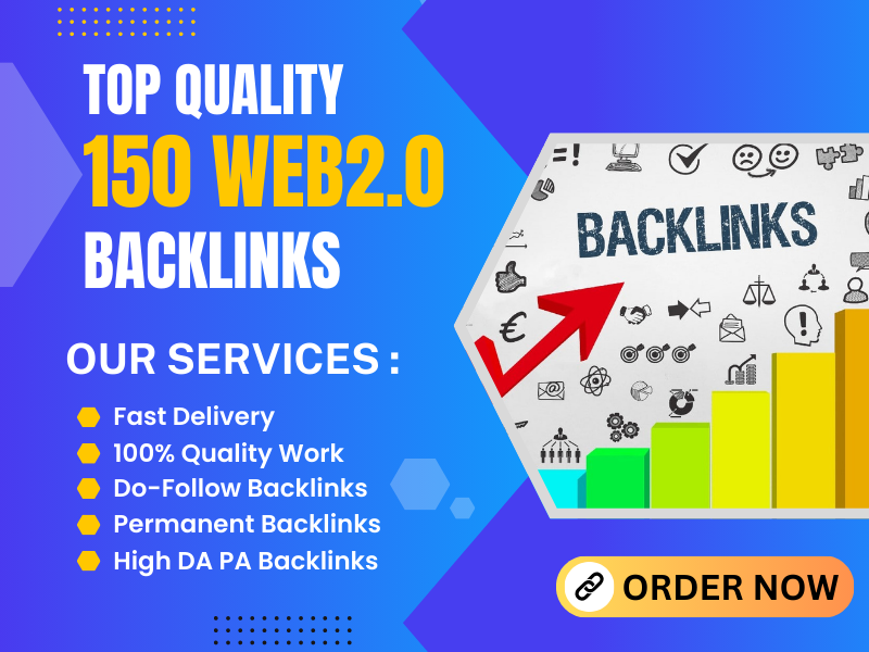 Get 150 High-Quality Web 2.0 Backlinks to Enhance You...