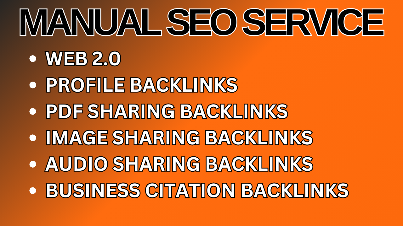 I will do off page SEO service using authority white hat dofollow backlink