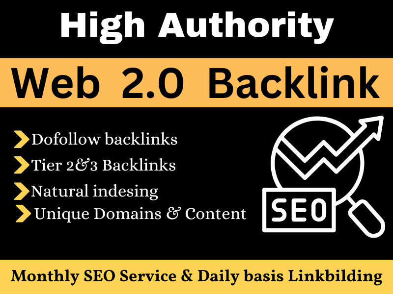 150+ High-Quality Web 2.0 Backlinks &ndash; Boost Your SEO Rankings