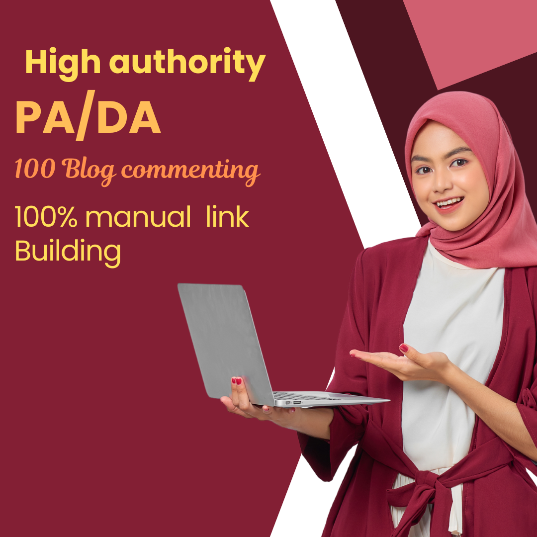 100 HQ backlinks with high PA/DA and manual to boost your website on Google 