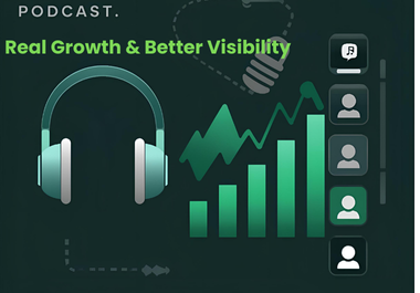 I will safely promote your podcast and increase real listeners