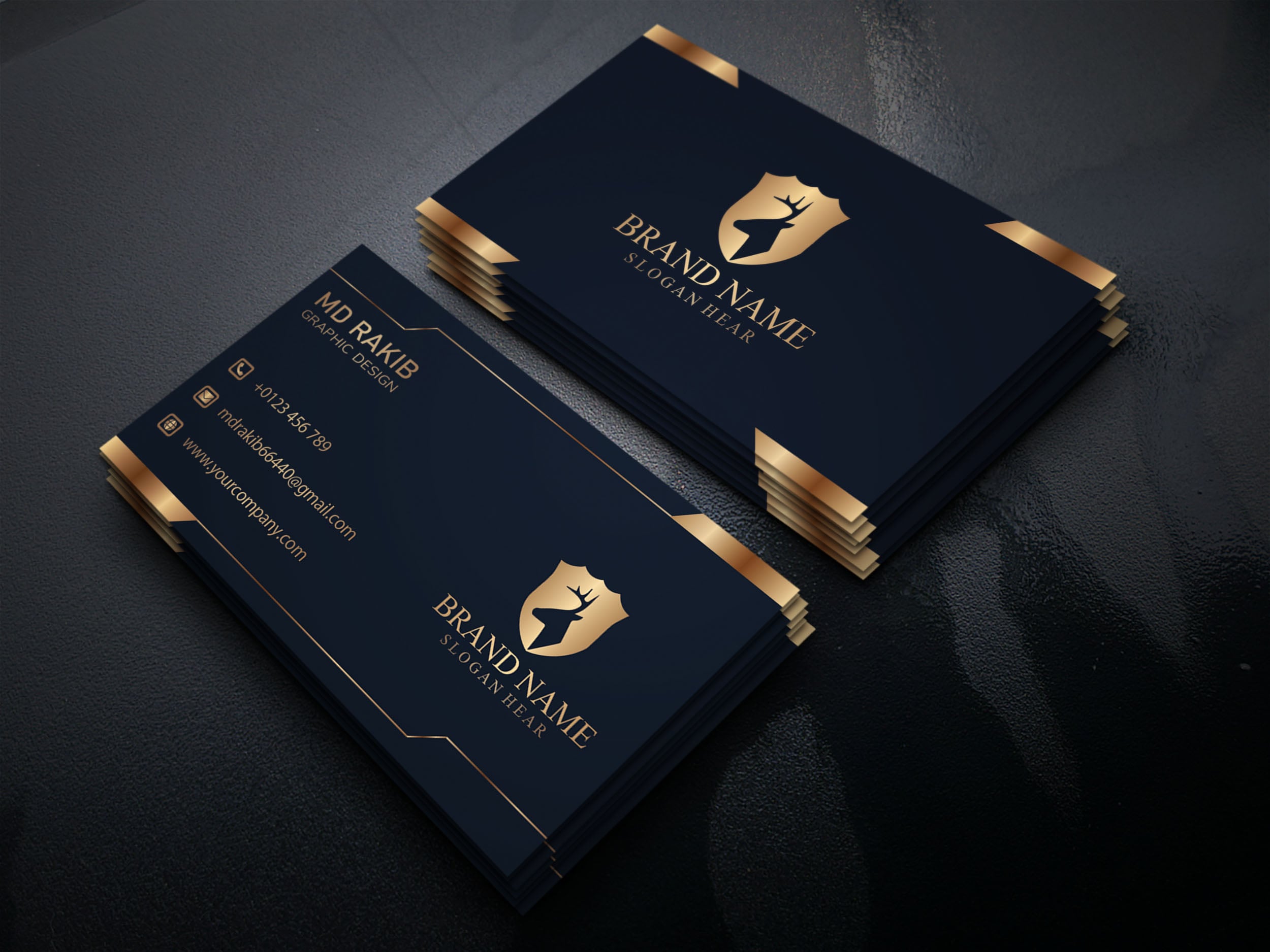 I will create unique and very professional business card design
