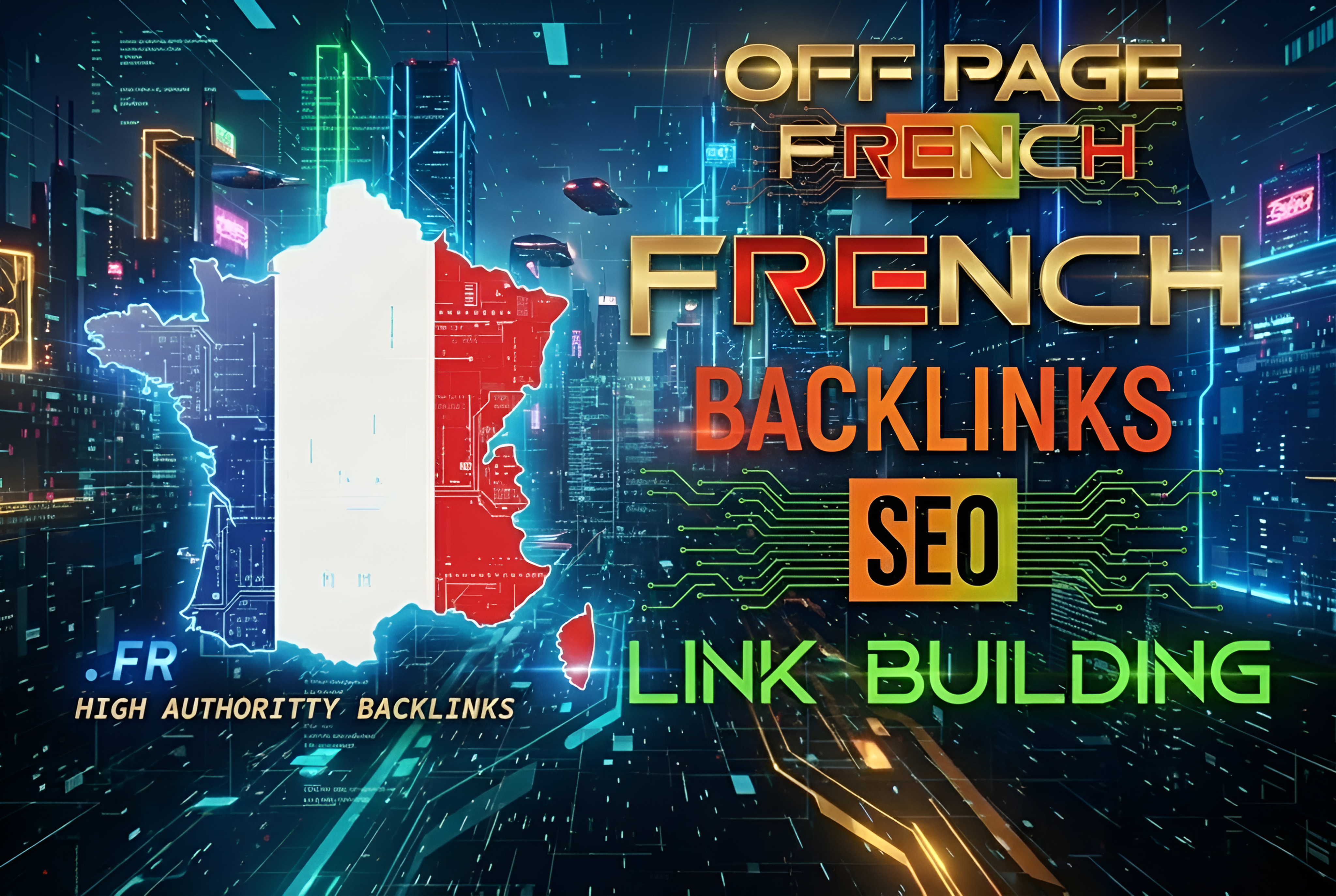 I will do 150 high authority French backlinks from un...