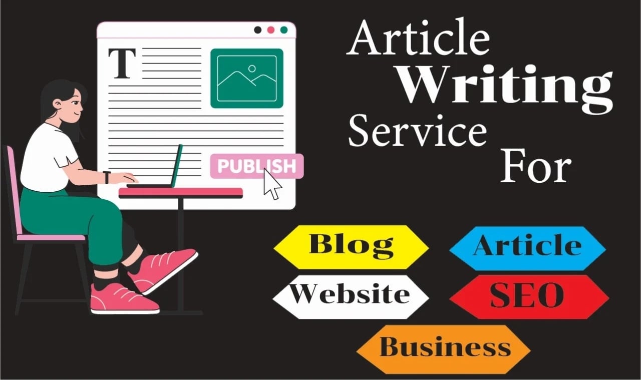 Professional Article Writing Service for Blog, Website & SEO 
