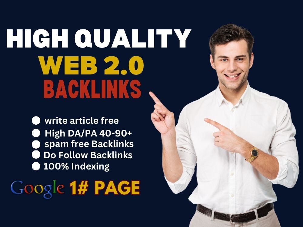 Boost Your Website Ranking with High-Quality Web 2.0 Backlinks