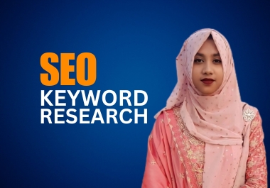 I will do the best profitable SEO keywords research for your website