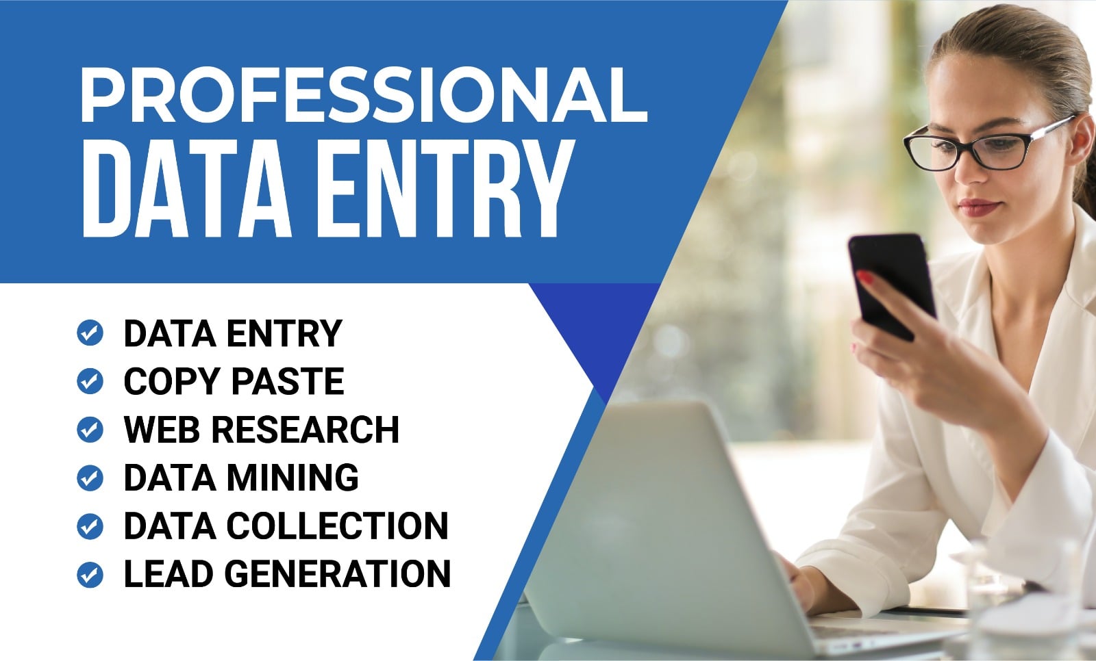 I will provide Professional Data Entry, Excel Cleani...