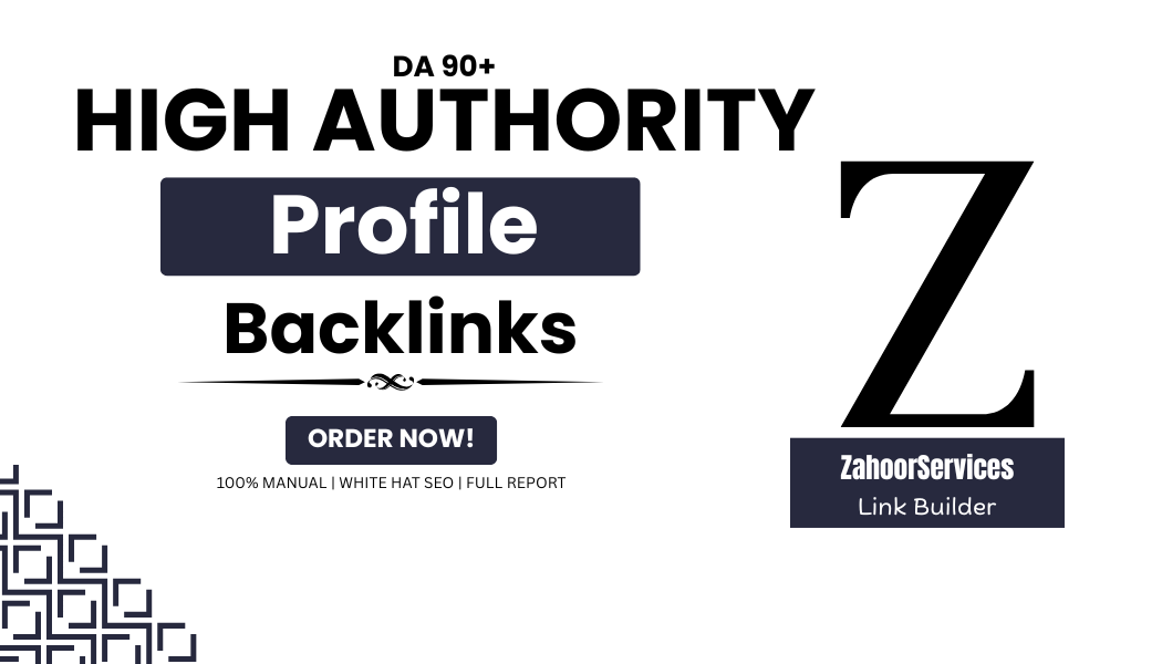 I will create 50 manual SEO profile backlinks