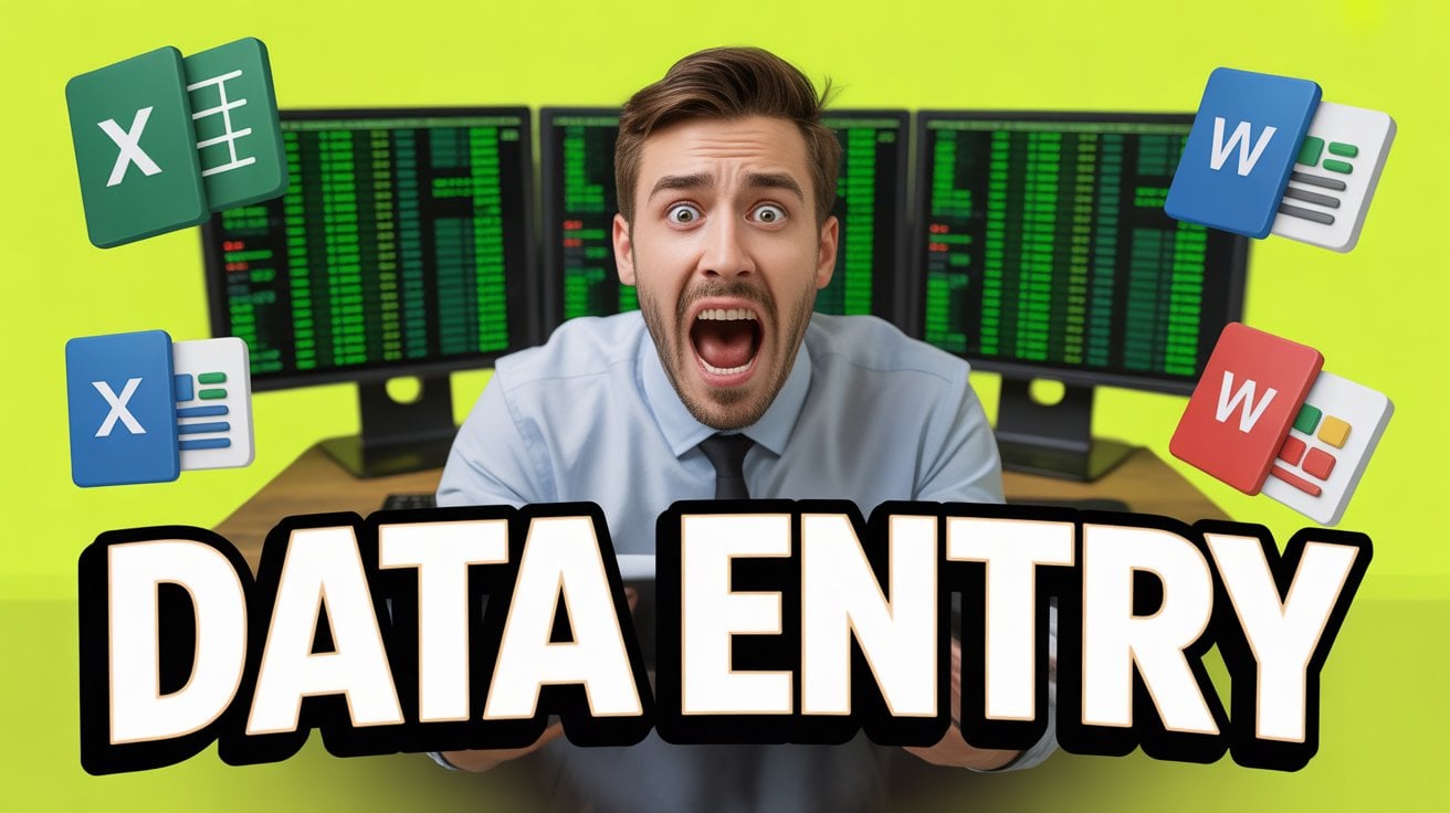 I will do lightning fast data entry and web research in 24 hours