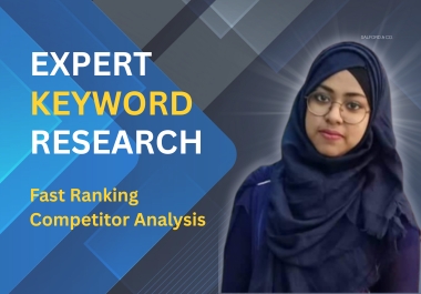 I will build SEO keyword research