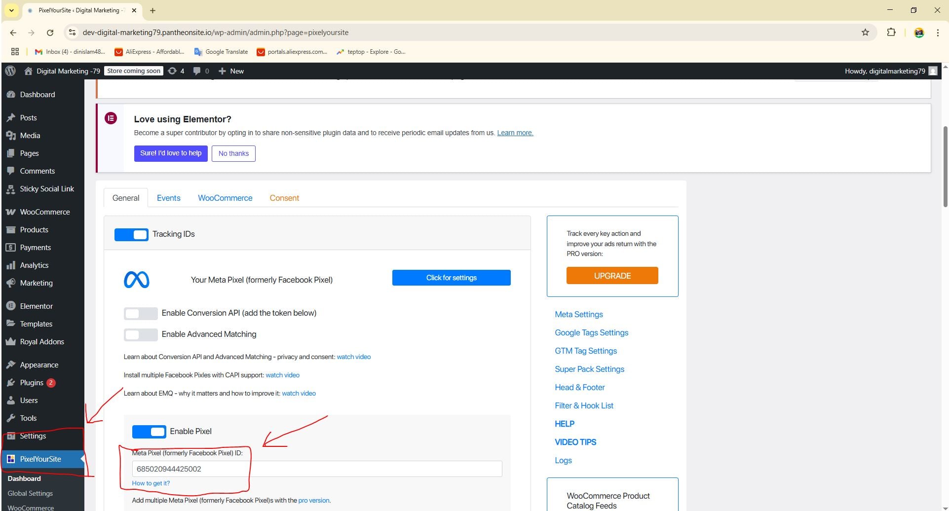 I Will Install and Configure Facebook Pixel for Your Website Professionally